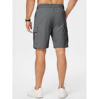 Jmierr Men'S Casual Stretch Cargo Shorts | Drawstring Elastic Waist, Multi Pockets, Summer Work Short, Classic