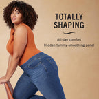 Levi Strauss Signature Gold Women's (Obsolete) Totally Shaping Pull on Bermuda Shorts (Available in Plus Size)