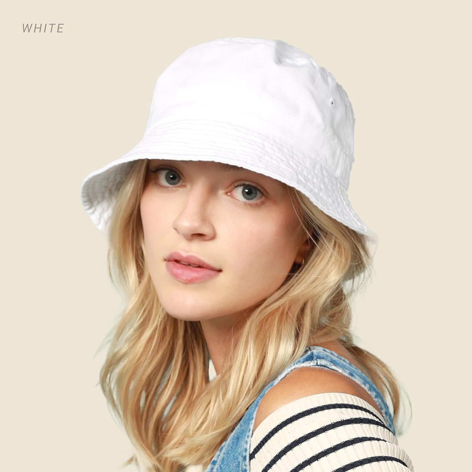 Hot Summer Bucket Hat - Trendy Cotton Sun Hat for Beach, Golf, Fishing - Fun Outdoor Vacation Boonie for Men and Women Burgundy.