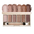 Neutral Nude Brown Eyeshadow Palette – 6 Matte & Shimmer Shades, Blendable Long-Lasting Eye Shadow Kit for Natural Everyday Makeup, Soft Glam Looks & Mature Eyes, High Pigment Smooth Formula 1