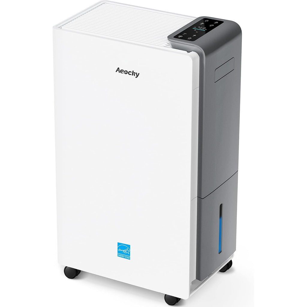 4500 Sq.Ft Energy Star Most Efficient 2025 Dehumidifier Max 80Pint/D | Dehumidifier With Drain Hose For Basement, Home, Bedroom, Bathroom, Intelligent Humidistat