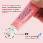 Farmstay Hyaluronic Acid Roll-On Eye Serum With 2% Niacinamide & Collagen – Hydrating Korean Eye Roller For Dark Circles, Puffy Eyes & Wrinkles – 0.84 Fl. Oz.