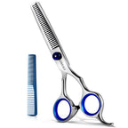 Stainless Steel Hair Cutting Scissors Thinning Shears 6.5 Inch Professional Salon Barber Haircut Scissors Family Use For Man Woman Adults Kids