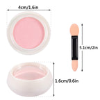 Mirror Laser Nail Decoration - Neon, Aurora, Titanium Metal Powder With Nail Sponge Brushes