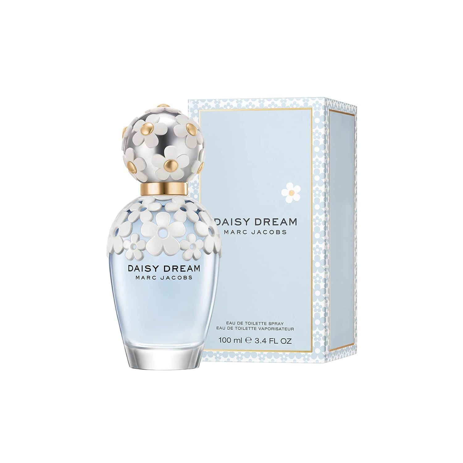 Marc Jacobs Daisy Dream Eau De Toilette – Floral Women'S Perfume – With Notes Of Blackberry, Jasmine, Lychee & White Woods
