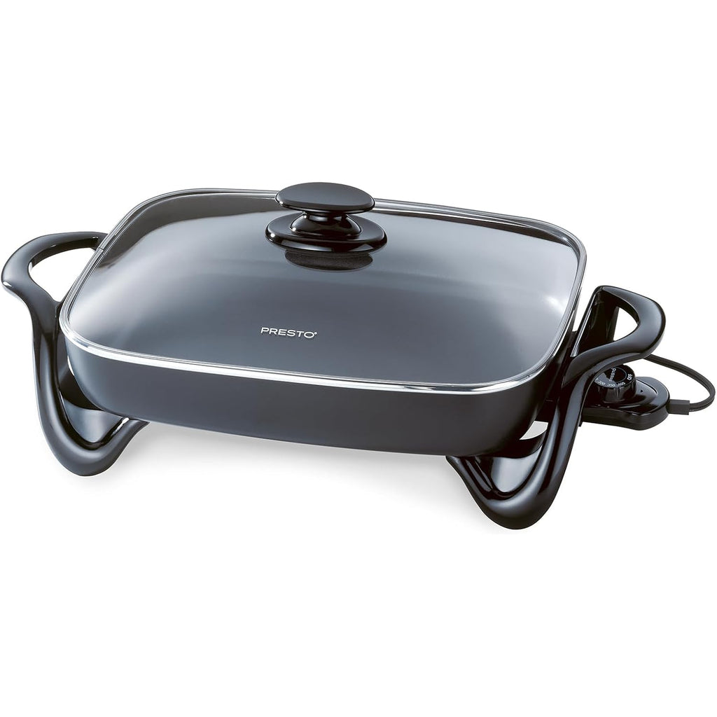Presto 06852 16-Inch Electric Skillet With Glass Cover