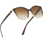 Trendy Cat Eye Sunglasses for Women Fashion Cateye UV400 Protection Glasses CL22017