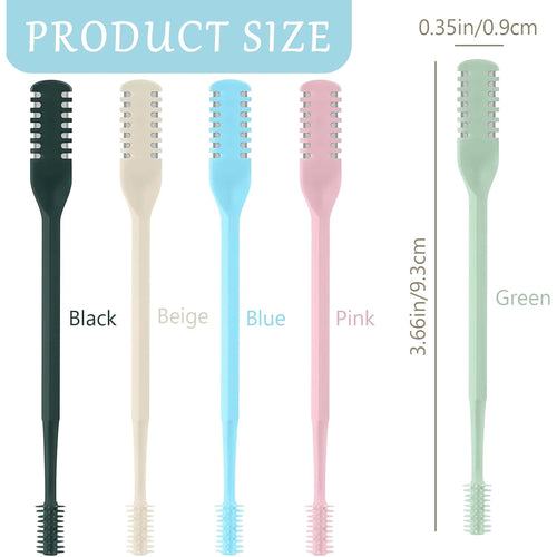 5Pcs 2-in-1 Nose Hair Trimmer for Men Women: 2026 New Portable Double Sided 360° Rotating Nasal Hair Cutter for Women Home Travel (Multicolor)