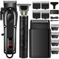 Hair Clippers Set For Men, Hair Clippers & Trimmers & Electric Foil Shaver, Hair Cutting Tools For Home Haircuts, Fading, Beard Trimming, Suitable For Beginners