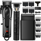 Hair Clippers Set For Men, Hair Clippers & Trimmers & Electric Foil Shaver, Hair Cutting Tools For Home Haircuts, Fading, Beard Trimming, Suitable For Beginners