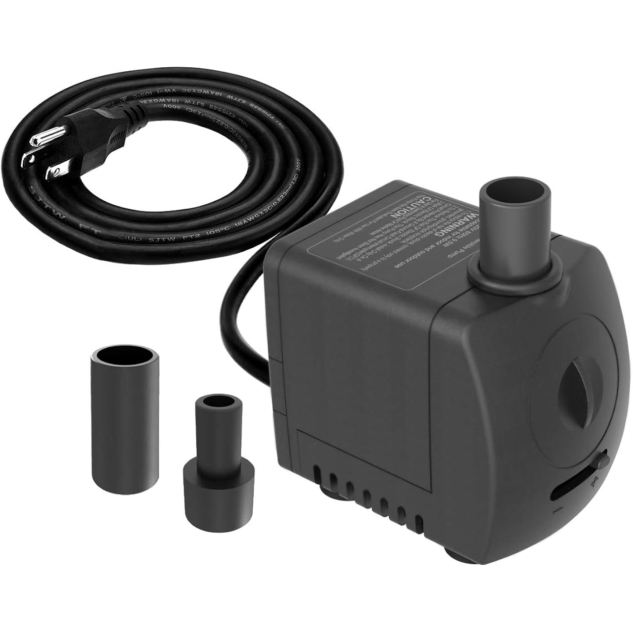 Submersible Pump 150Gph (550 L/H 9.5W) Ultra Quiet With Over Heating Protection 4Ft High Lift For Fountains, Hydroponics, Ponds, Aquariums & More
