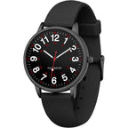Ibso Nurse Watch For Nurse Medical Professionals Men Women Easy To Read Dial Wristwatches Silicone Band Second Hand Watches