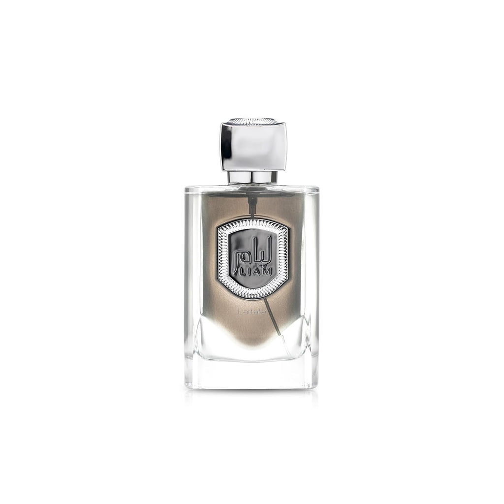 Lattafa Liam Grey Eau De Parfum Spray For Unisex, 3.4 Ounce