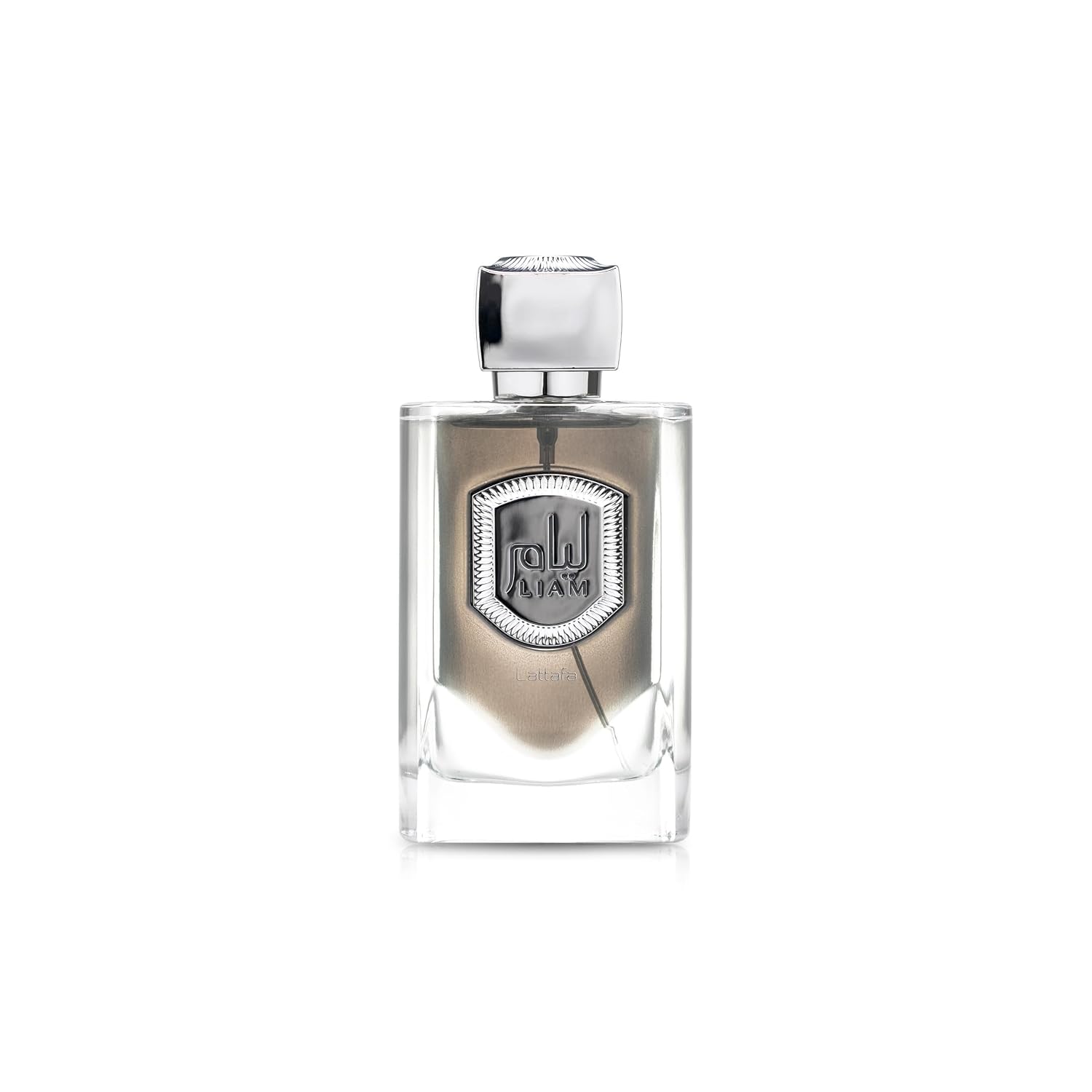 Lattafa Liam Grey Eau De Parfum Spray For Unisex, 3.4 Ounce