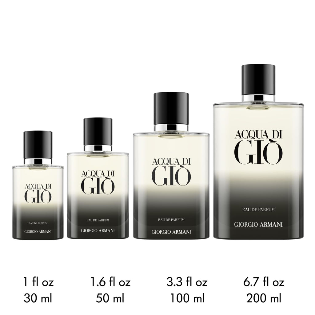 Armani Beauty - Acqua di Giò - Eau de Parfum - Cologne for Men - Fresh & Powerful Men’s Fragrance - Mandarin, Lavender, Patchouli Notes
