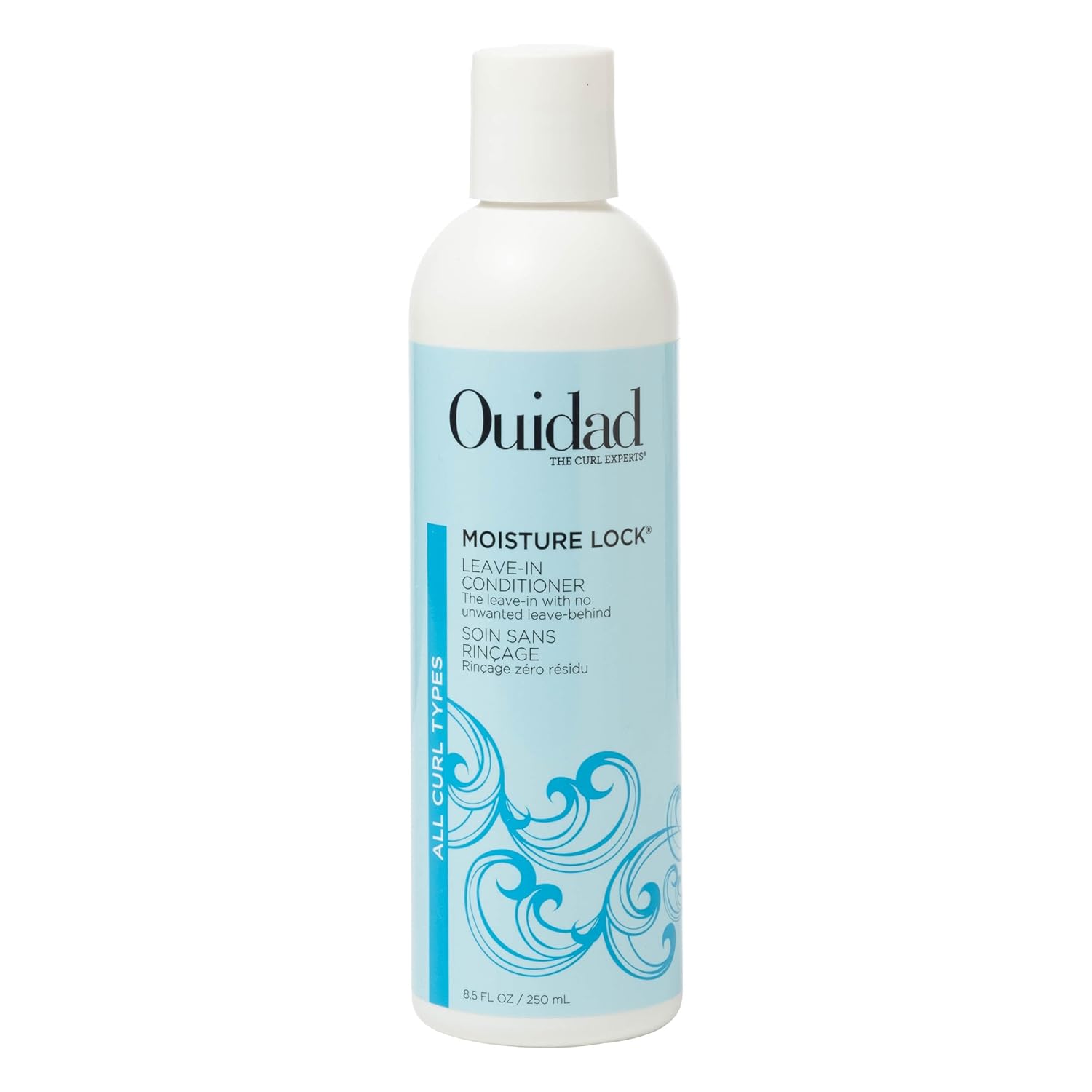 Ouidad Moisture Lock Leave-In Conditioner – 2-in-1 Hydrating Conditioner & Primer for Nourished, Defined Curls, Prevents Frizz, Promotes Shine, & Adds Slip For Detangling, Sulfate-Free, All Curl Types