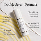 D'Alba Piedmont White Truffle Double Serum All-In-One Multi Balm, Stick Balm, Vegan Skincare With Vitamin C And Vegan Collagen, 3-In-1 Anti Wrinkle, Eye Treatment, Dark Spot Remover