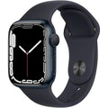 Apple Watch Series 7 (Gps, 45Mm) Midnight Aluminum Case With Midnight Sport Band (Renewed)