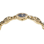 Versace Stud Icon Women'S Watch, 26Mm Ip Yellow Gold Case, Black Sunray Dial, Gold Tone Bracelet, Swiss Quartz Movement, Jewelry Clasp, 3 Atm Water Resistant