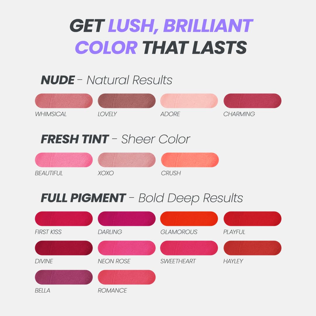 Wonderskin Wonder Blading All Day Lip Stain Peel Off Masque - Long Lasting, Waterproof and Transfer Proof Pink Lip Tint, Matte Finish Peel Off Makeup (Crush Masque)