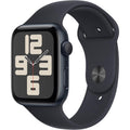 Apple Watch Se (2Nd Gen) (Gps, 44Mm) - Midnight Aluminum Case With Midnight Sport Band, M/L (Renewed)