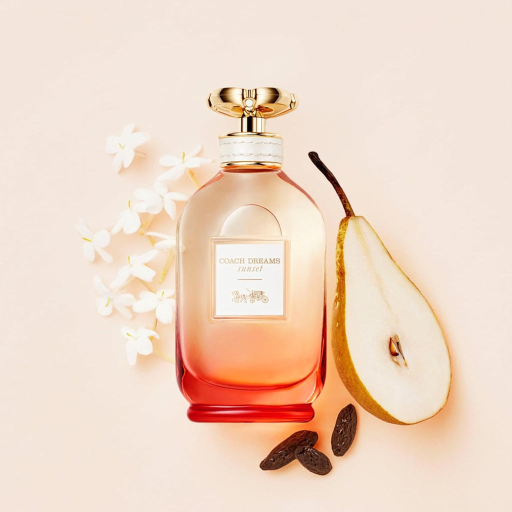 Coach Dreams Sunset Eau de Parfum - Women's Fragrance - Floral Gourmand - With notes of Pear, Jasmine & Tonka Bean