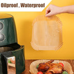 7.5 Inch Air Fryer Parchment Paper Liners Square,150 Pcs Non-Stick &Oil-Proof Air Fryer Liners Disposable For 2-5 Qt Frying,Baking,Roast | Less Mess,Air Fryer Pparchment Paper Liners,Frying,Baking ,Roast