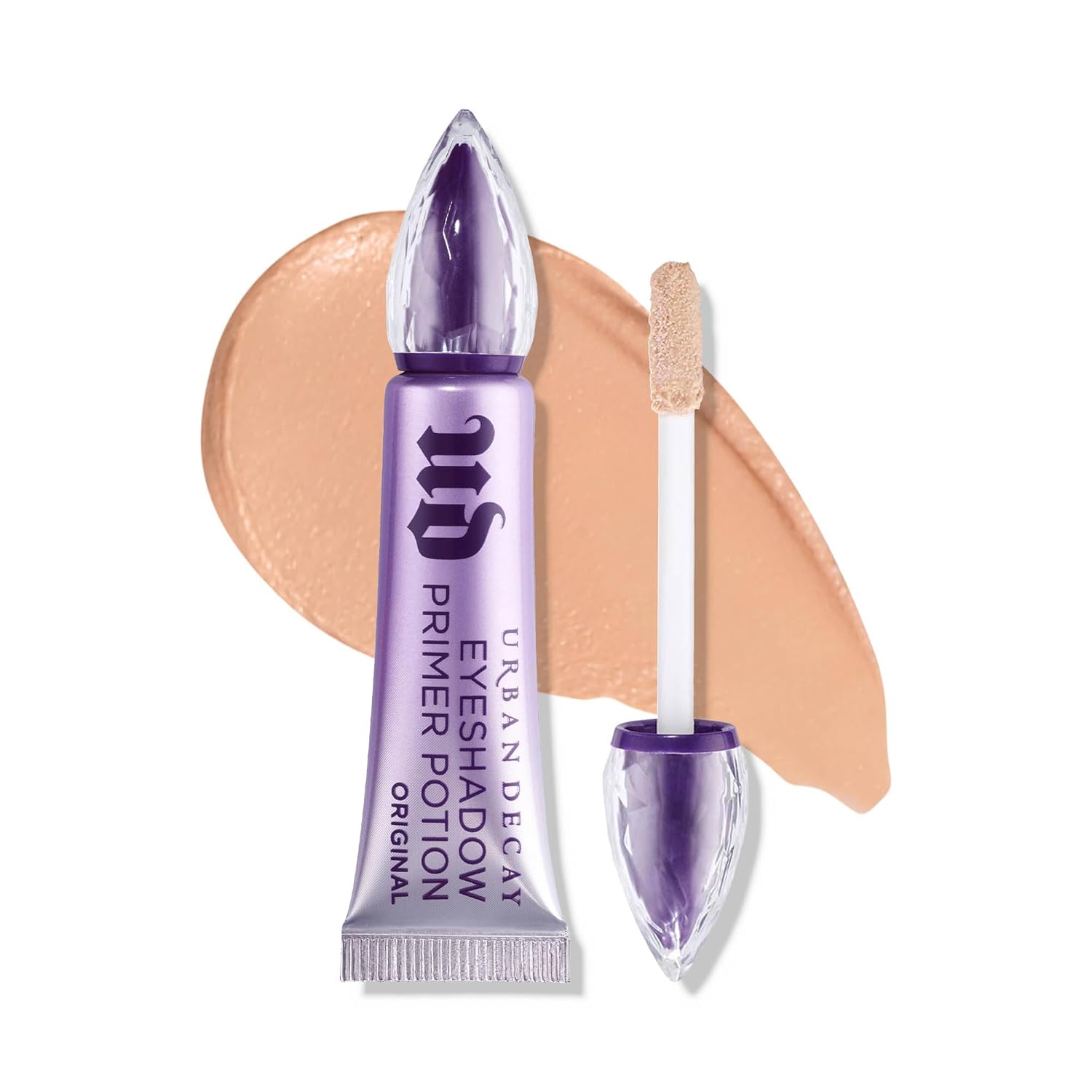 Urban Decay Eyeshadow Primer Potion - Waterproof, Eyelid Base Primer, Nude, Up to 8 Hour Wear, Long Lasting Crease-Resistant Eye Makeup, Translucent Shade, Universal for All Skin Tones
