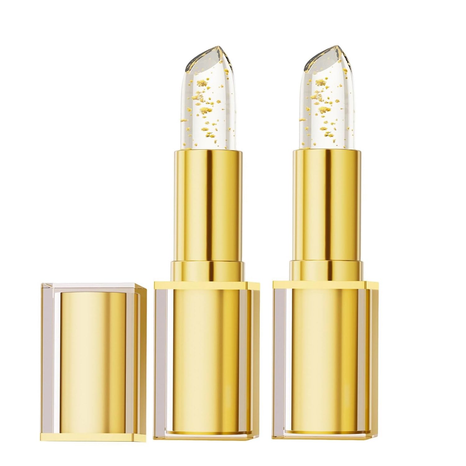 2Pcs True Tone Ph Adjusting Lipstick, Transferproof Clear Lip Gloss That Changes Color, Long-Lasting Moisturizing Lip Glow, Deep Nourishment