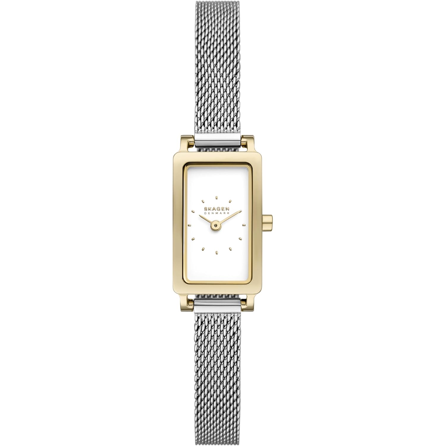 Skagen Hagen Lille Rectangular Stainless Steel Watch For Women