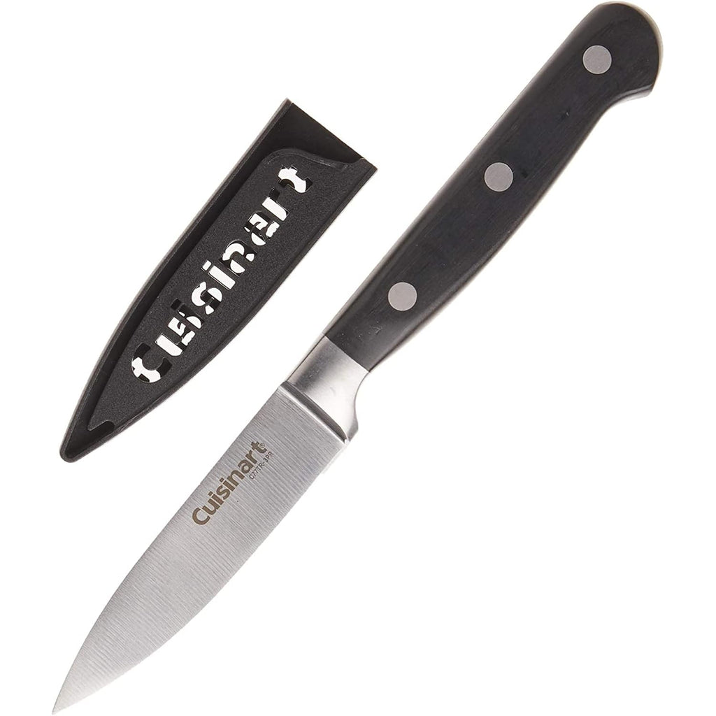 Cuisinart C77Tr-3Pr Triple Rivet Collection 3.5" Paring Knife, Black