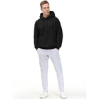 The Gym People Men'S Fleece Pullover Hoodie Loose Fit Hooded Sweatshirt | Warm Plush Lining, Hooded Sweatshirt With Pockets, Soft Fabric, Pullover Hoodie For Work, Travel