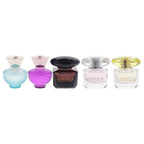 Versace Miniatures Collection for Women - 5 Pc Fragrance Gift Set | Iconic Luxury Perfumes | Travel-Friendly & Perfect for Gifting