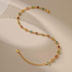 Yumikoo 18k Gold Plated Anklet Ankle Bracelets for Women