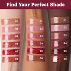 Colorgram Fruity Glass Tint Deep Glaze 03 Fig Compote I Korean Makeup Ultimate Sugar-Coated Glow And Non-Stickty Lightweight Finish I High-Shine Glossy I Korean Lip I Summer Make Up