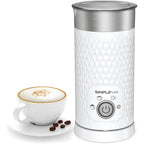Simpletaste Milk Frother, 4-In-1 Electric Milk Steamer, Automatic Warm And Cold Foam Maker And Milk Warmer For Latte, Cappuccinos, Macchiato, Hot Chocolate