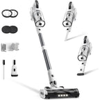 Cordless Vacuum Cleaner, Upgraded 650W 55Kpa 70Mins Runtime Stick Vacuum Cordless, Self-Standing Lightweight Vacuum Cleaners For Home With Led Headlight Touch Screen, For Pet Hair/Carpet/Floor