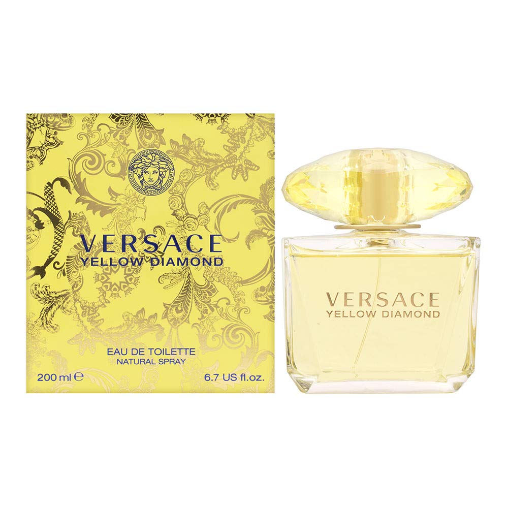 Versace Yellow Diamond For Women 6.7 Oz Eau De Toilette Spray