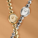 Coach Sammy Women’S Quartz Watch - Heart-Link Bracelet With Crystals, White Lacquer Dial - Modern, Versatile Timepiece - Gift For Her 22.5Mm