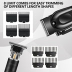 Hair Clippers Set For Men, Hair Clippers & Trimmers & Electric Foil Shaver, Hair Cutting Tools For Home Haircuts, Fading, Beard Trimming, Suitable For Beginners