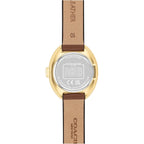 Coach Sammy Women'S - 2H Quartz Watch - Calfskin Leather Strap - Water Resistant Up To 3Atm/30 Meters - Gift For Her - Modern Design - Perfect For Everyday Wear - 22.5Mm