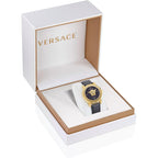Versace Medusa Deco Leather Watch