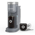 Keurig K-Iced Coffee Maker, Single Serve K-Cup Pod Iced Coffee Maker, With Hot And Cold Coffee Capabilities, Brews Any K-Cup Pod, Gray | Brews Hot And Iced With Brew Over Ice, Strong Brew, 8/10/12 Oz, 42-Oz Reservoir, Drip Tray Fits 7In Tumblers