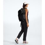 The North Face Router Everyday Laptop Backpack - Daypack, Water Repellent, Laptop Sleeve, Reflective Details, Tnf Black/Tnf Black-Npf, One Size