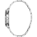 Bulova Ladies' Classic Crystal Stainless Steel 2-Hand Quartz Watch, Pave Dial Style: 96L236