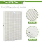 6 Pack Hpa300 Hepa Filter Replacement For Honeywell Air Purifiers Hpa300 Series, Hpa300, Hpa304, Hpa8350, Hpa300Vp, Hpa3300B, Hpa5300, Replace Hrf-R3, Pack Of 6 Hepa R And 8 Pre Filters A Hrf-Ap1