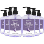 Amazon Basics Original Fresh Liquid Hand Soap With Moisturizers, 7.5 Fl Oz (Pack Of 6)