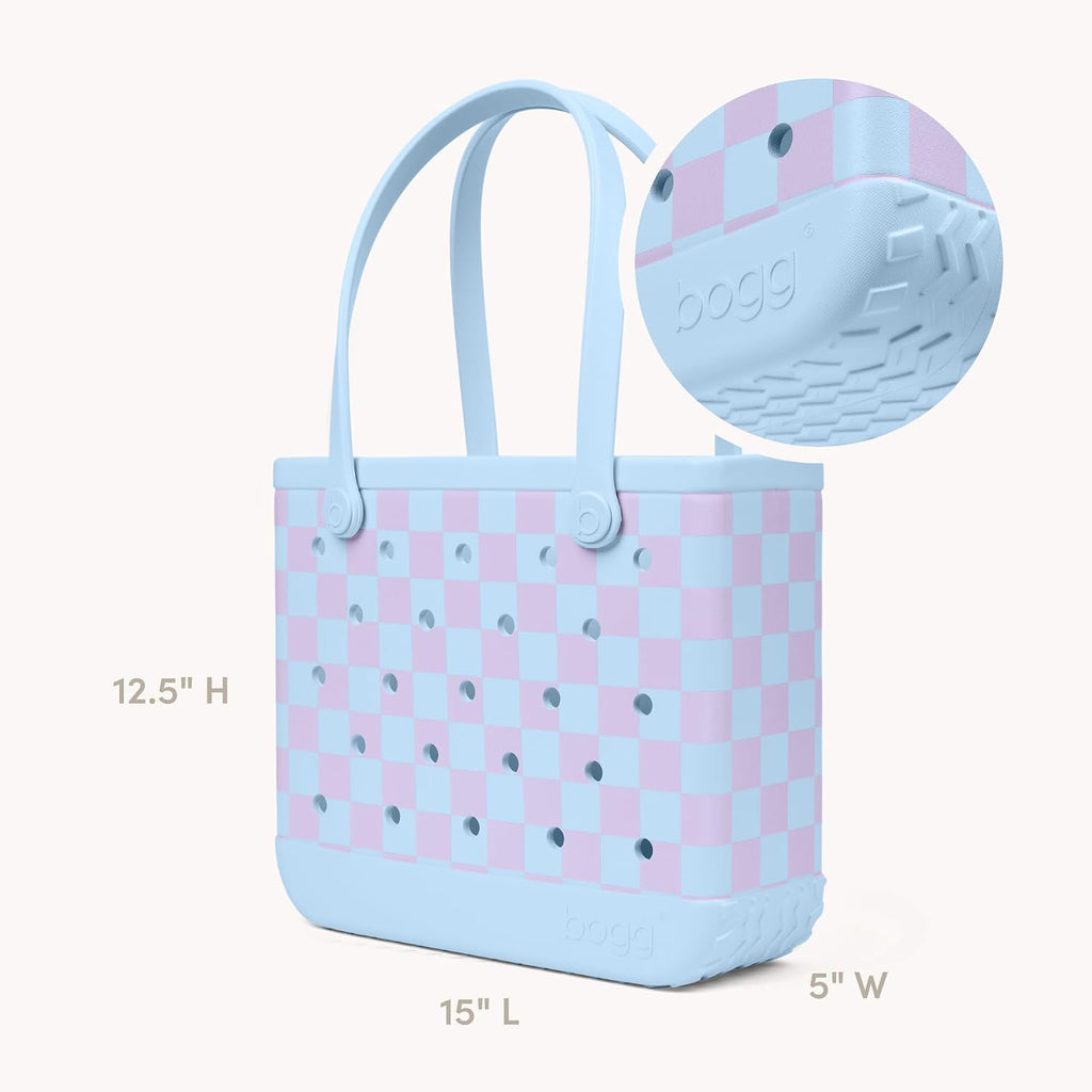 Bogg Bag Medium Tote – 15” X 12.5” X 5” – Durable, Washable, Tip-Proof – Beach, Pool, Boat, Work, Sports