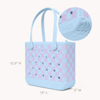 Bogg Bag Medium Tote – 15” X 12.5” X 5” – Durable, Washable, Tip-Proof – Beach, Pool, Boat, Work, Sports