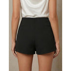 Women's Wrap High Waisted Shorts Summer Dressy Casual Straight Leg Work Shorts